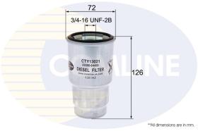 COMLINE CTY13021 - FILTRO COMBUSTIBLE