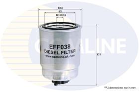 COMLINE EFF038 - FILTRO COMBUSTIBLE