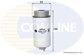 COMLINE EFF092 - FILTRO COMBUSTIBLE