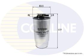 COMLINE EFF094 - FILTRO COMBUSTIBLE