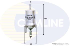 COMLINE EFF129 - FILTRO COMBUSTIBLE