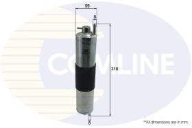 COMLINE EFF140 - FILTRO COMBUSTIBLE