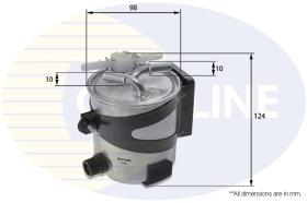 COMLINE EFF166 - FILTRO COMBUSTIBLE