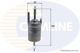 COMLINE EFF172 - FILTRO COMBUSTIBLE