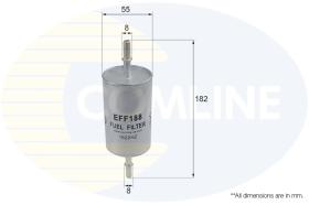 COMLINE EFF188 - FILTRO COMBUSTIBLE