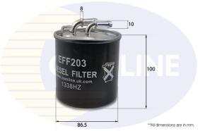 COMLINE EFF203 - FILTRO COMBUSTIBLE