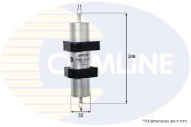 COMLINE EFF207 - FILTRO COMBUSTIBLE