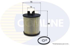 COMLINE EFF208 - FILTRO COMBUSTIBLE