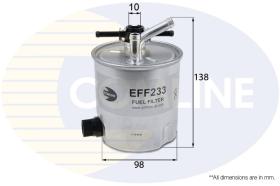 COMLINE EFF233 - FILTRO COMBUSTIBLE