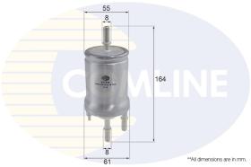 COMLINE EFF234 - FILTRO COMBUSTIBLE