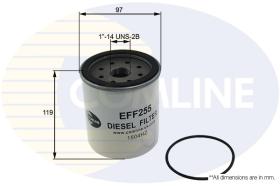 COMLINE EFF255 - FILTRO COMBUSTIBLE