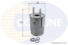 COMLINE EFF317D - FILTRO COMBUSTIBLE