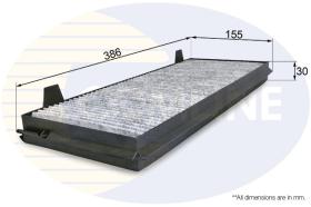 COMLINE EKF247A - FILTRO HABITáCULO