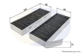 COMLINE EKF370A2 - FILTRO HABITáCULO