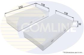 COMLINE EKF3792 - FILTRO HABITáCULO