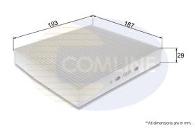 COMLINE EKF382 - FILTRO HABITáCULO