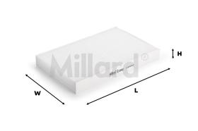 MILLARD MC5942 - MILLARD CABIN FILTER