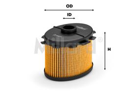 MILLARD MF8827 - MILLARD FUEL FILTER