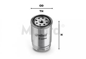 MILLARD MF66899 - MILLARD FUEL FILTER