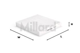 MILLARD MC30025 - MILLARD CABIN FILTER