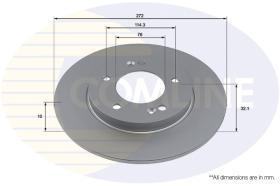 COMLINE ADC4064 - DISCO FRENO