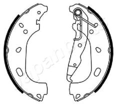 JAPANPARTS GF0402AF - JAPAN BRAKE SHOE SET