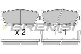 BREMSI BP2419 - B. PADS SUZUKI VITARA