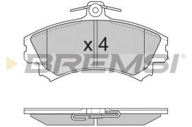 BREMSI BP2702 - B. PADS MITSUBISHI CARISMA MITSUBISHI SP