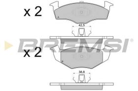  BP2808 - B. PADS SEAT CORDOBA (I) SEAT CORDOBA (I