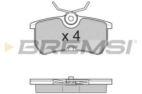  BP2844 - B. PADS FORD FOCUS (I)