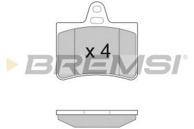 BREMSI BP2938 - B. PADS CITROEN C5