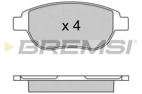 BREMSI BP2972 - B. PADS CITROEN BERLINGO CITROEN C4 CITR