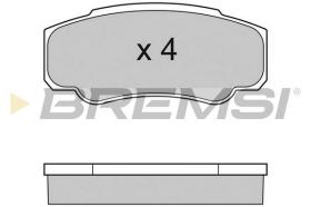 BREMSI BP2996 - B. PADS CITROEN JUMPER FIAT DUCATO PEUGE