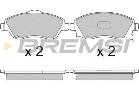 BREMSI BP3000 - B. PADS OPEL COMBO OPEL CORSA (C) OPEL T