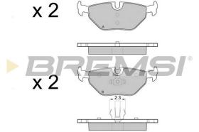 BREMSI BP3051 - B. PADS BMW Z4 BMW 316I BMW 318D BMW 31