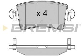 BREMSI BP3074 - B. PADS NISSAN INTERSTAR OPEL MOVANO REN