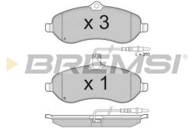  BP3283 - B. PADS CITROEN JUMPY FIAT SCUDO