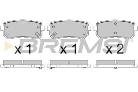  BP3614 - B. PADS HYUNDAI IX35 (LM, EL, ELH) FUEL