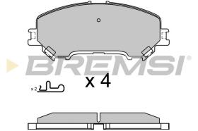  BP3629 - B. PADS NISSAN X TRAIL (T32_) 1.6 DIG T