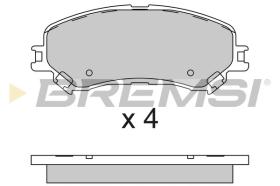 BREMSI BP3793 - B. PADS RENAULT ESPACE MEGANE TALISMAN