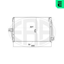 ERA 667207 - CONDENSADOR,AIRE ACONDICIONADO