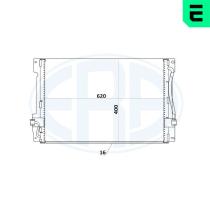 ERA 667215 - CONDENSADOR,AIRE ACONDICIONADO