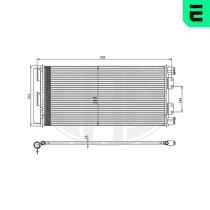 ERA 667219 - CONDENSADOR,AIRE ACONDICIONADO