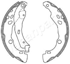 JAPANPARTS GF0602AF - JAPAN ZAPATAS FRENO