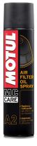 MOTUL 102986 - A2 AIR FILTER OIL - SPRAY 0.400 L.