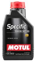 MOTUL 106374 - SPECIFIC VW 504.00-507.00 5W30 1 L.