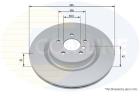 COMLINE ADC4065V - DISCO FRENO