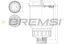  FE0838 - FUEL FILTER NISSAN