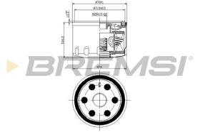  FL0140 - FILTRI OLIO - OIL FILTER