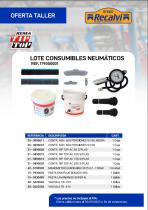 RECOFICIAL 179000001 - LOTES CONSUMIBLES NEUMATICOS